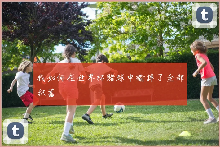我如何在世界杯赌球中输掉了全部积蓄